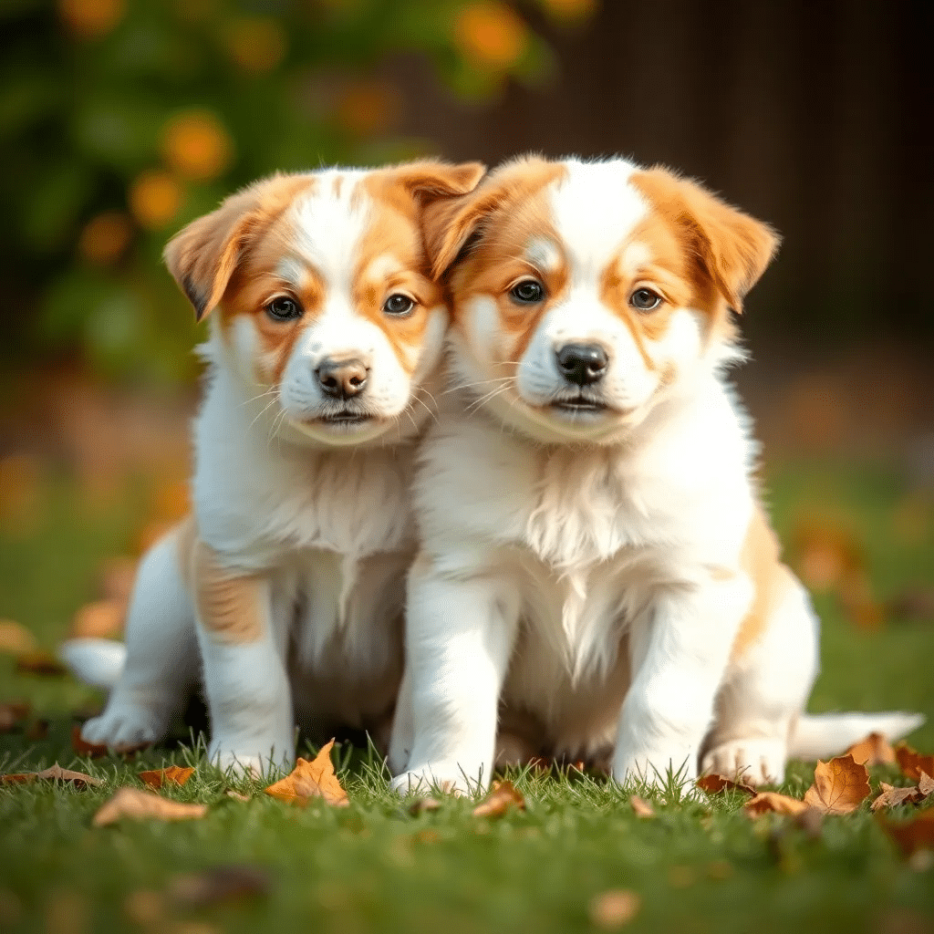 High-energy Puppies and Dogs with rapid growth