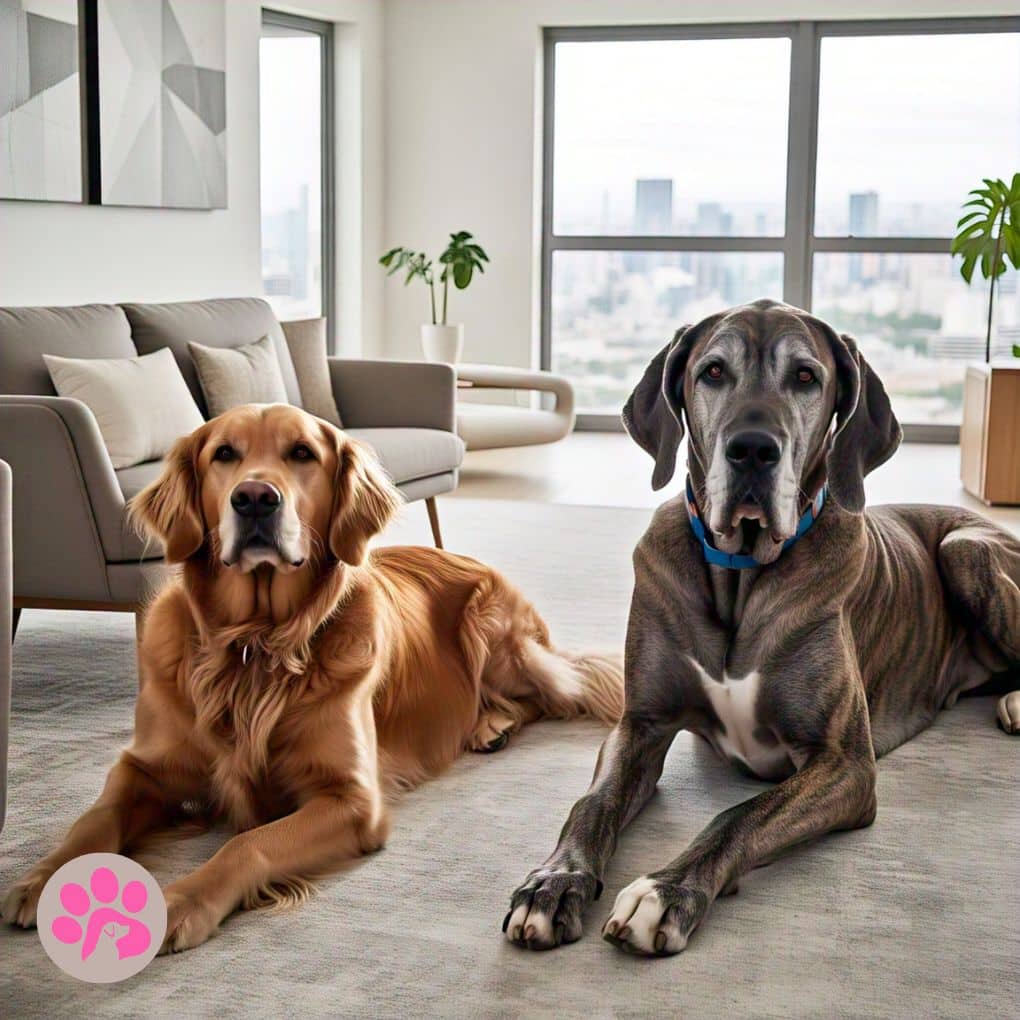 Is apartment living suitable for large dog breeds?